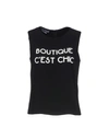 Boutique Moschino Top In Black