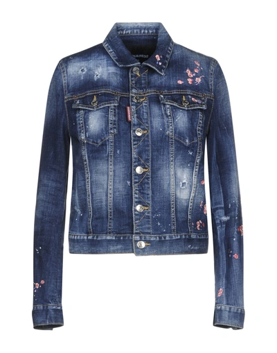 Dsquared2 Denim Jacket In Blue