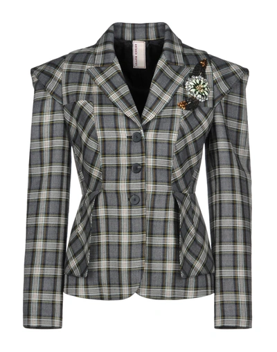 Antonio Marras Sartorial Jacket In Lead