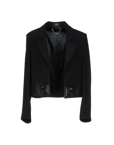 Elisabetta Franchi Suit Jackets In Black