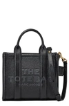 Marc Jacobs The Leather Mini Tote Bag In Black