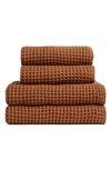 Parachute Turkish Cotton Waffle Bath Towel In Terra
