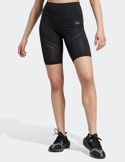 Adidas By Stella Mccartney Truepurpose Optime Training Bike Leggings In Black