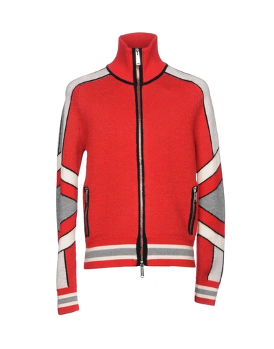Dsquared2 Cardigans In Red