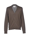 Maison Margiela Cardigan In Military Green