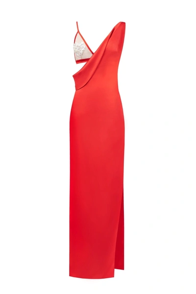Milla Femme-fatal Red Maxi Dress