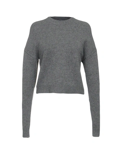 Anthony Vaccarello Sweater In Grey