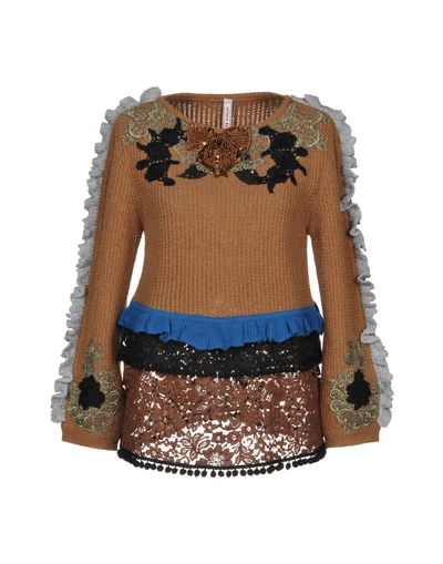 Antonio Marras Sweaters In Brown