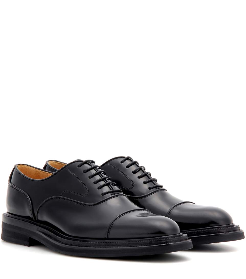Church's Pam Leather Oxford Shoes In Llack | ModeSens