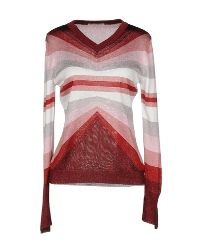 Marco De Vincenzo Sweaters In Red