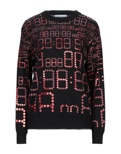 Moschino Sweaters In Brick Red
