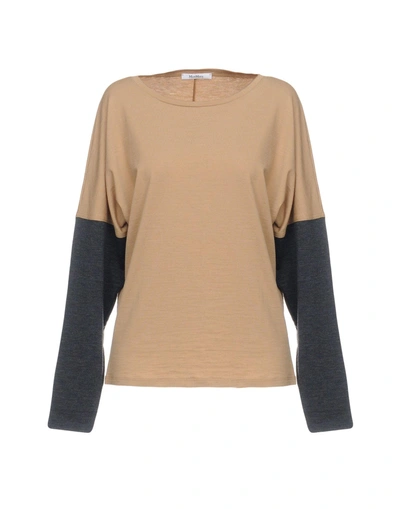 Max Mara Sweater In Camel