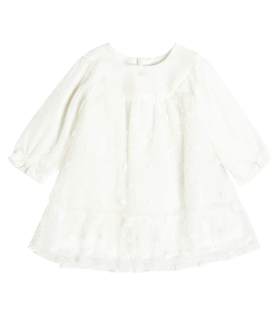 Tartine Et Chocolat Baby Tulle Dress In Neutrals