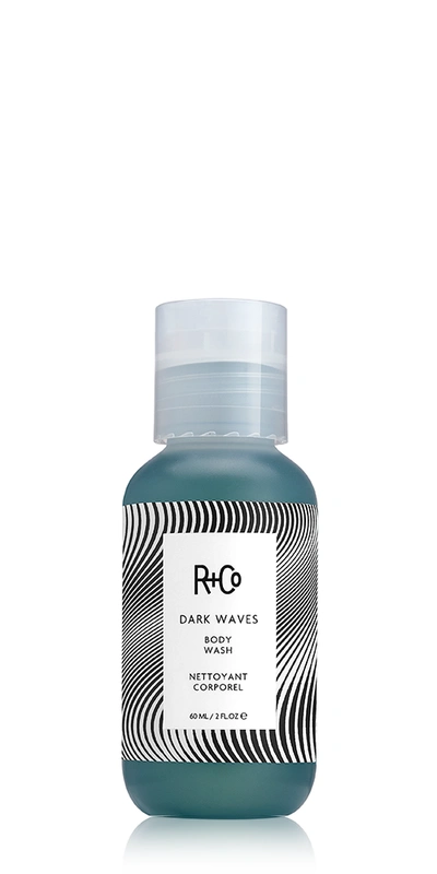 R + Co Dark Waves Body Wash Travel Size