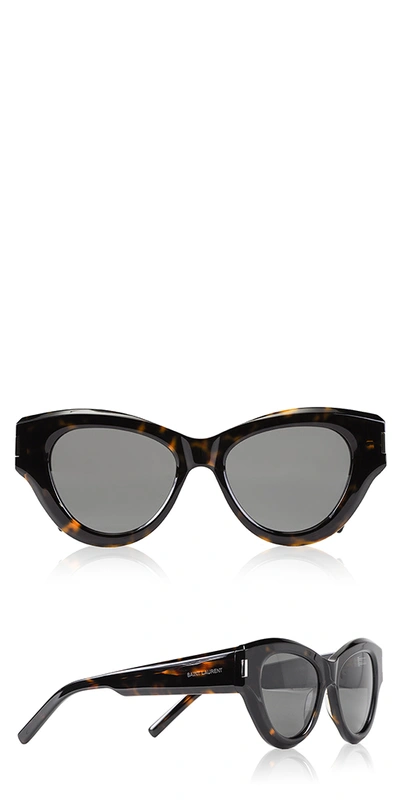 Saint Laurent Sl 506 Rounded Cat Eye Sunglasses