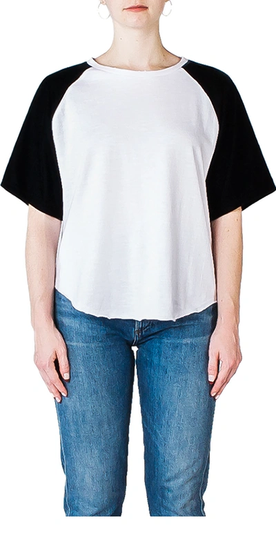 Current Elliott The Velvet Raglan Tee