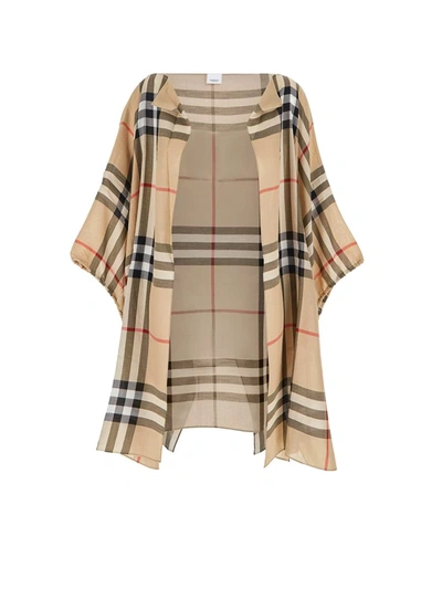Burberry Cape In Brown