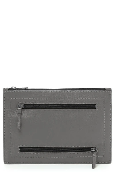 Botkier Chelsea Large Clutch In Smoke