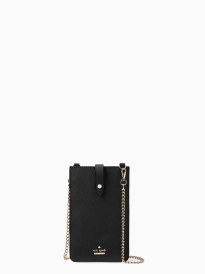 Kate Spade Phone Sleeve Crossbody In Black