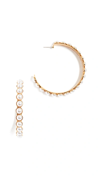 Elizabeth Cole Pearlie Earrings