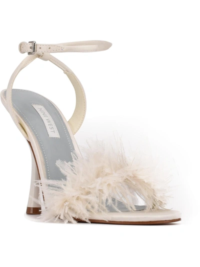 Nine West Milano  Womens Ankle Strap Dressy Heels In Multi