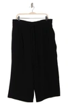 Dr2 By Daniel Rainn Crop Wide Leg Pants In O473 Black