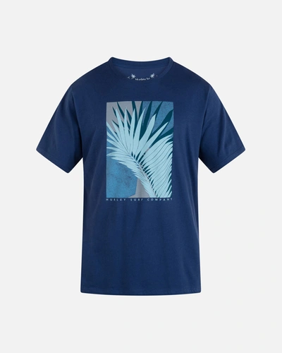 United Legwear Men's Everyday Coffee Shop Short Sleeve T-shirt In Blue Void