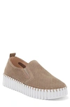 Ilse Jacobsen Tulipu Perforated Platform Sneaker In Falcon