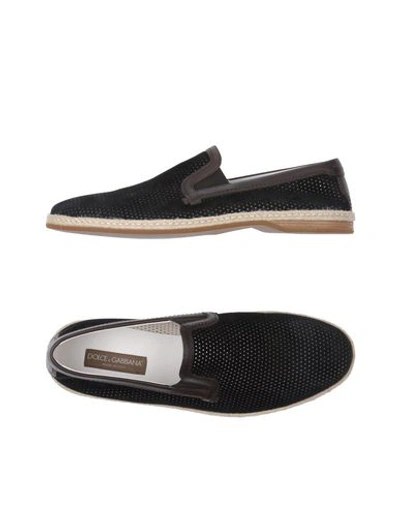 Dolce & Gabbana Espadrilles In Black