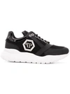 Philipp Plein Statement Sneakers In Black