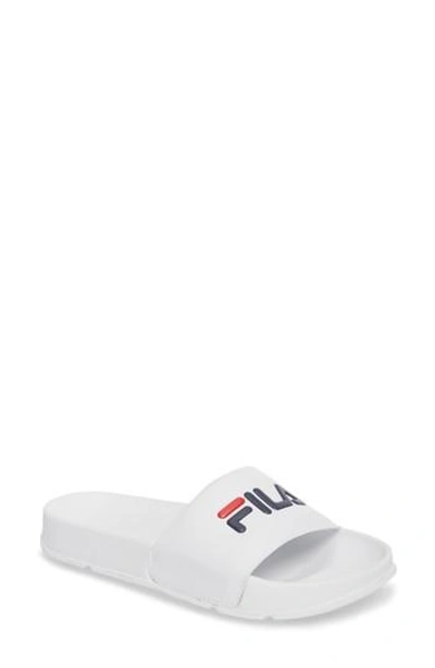 Fila Slide Sandal In Wht/ Ckat/ Dflo