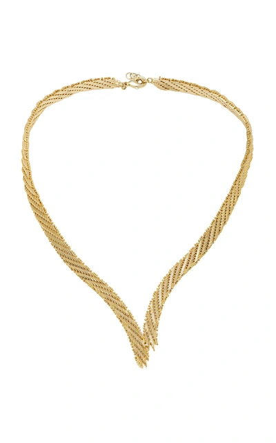 Rosantica Voluttá Gold-tone Brass Necklace