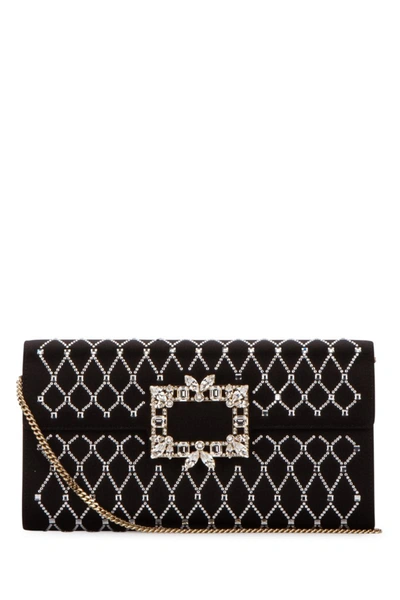 Roger Vivier Broche Vivier Buckle Crochet Clutch