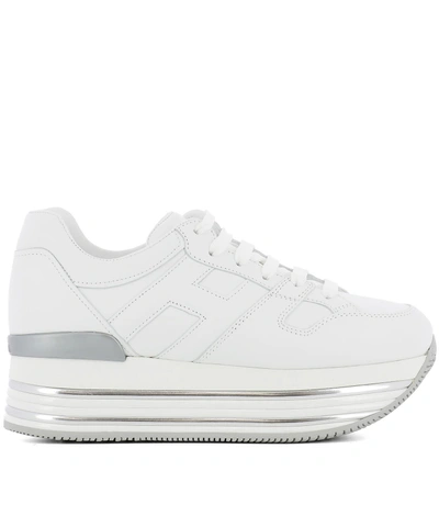 Hogan White Leather Trainers