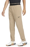 Nike Men's Dri-fit Fleece Fitness Pants In Brown