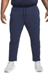 Nike Men's Unlimited Dri-fit Zippered Cuff Versatile Pants In Blue