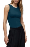 Allsaints Rina Tank Top In Harbour Blue