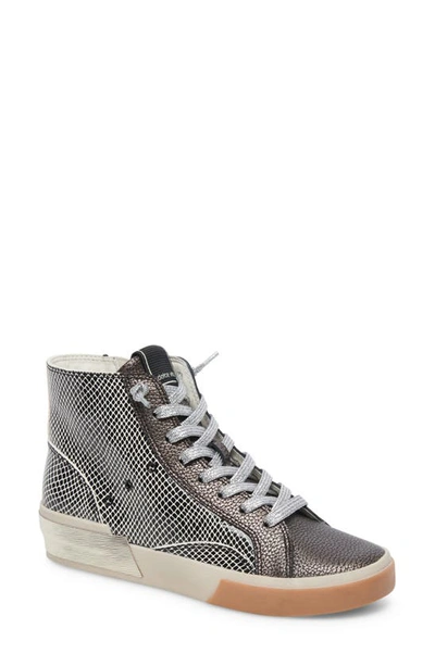 Dolce Vita Women's Zohara High-top Lace-up Trainers In Multi