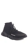 Balenciaga Speed Sneaker In Black