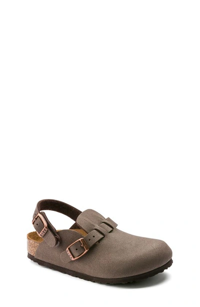 Birkenstock Unisex Kay Kid Mocha Clogs - Toddler, Little Kid