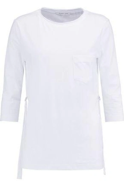 Helmut Lang Woman Cotton-jersey Top White