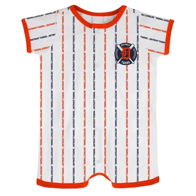 Outerstuff Babies' Newborn & Infant White Detroit Tigers Ball Hitter Romper