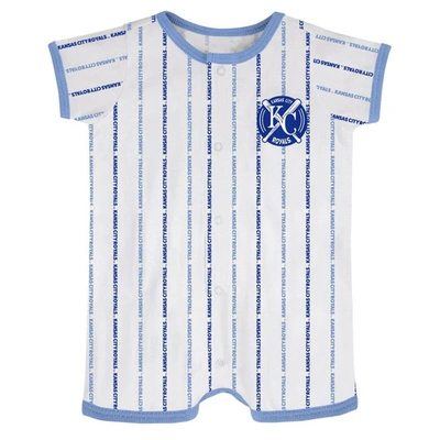 Outerstuff Babies' Newborn & Infant White Kansas City Royals Ball Hitter Romper