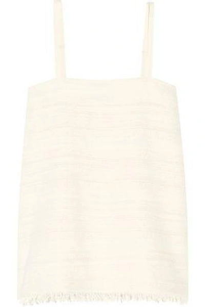 Hatch Woman The Nilli Cotton-blend Tweed Camisole Off-white
