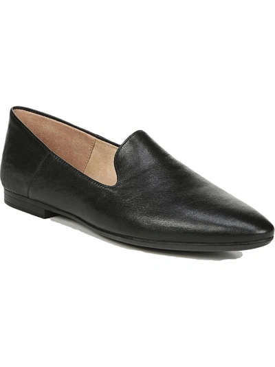 Naturalizer Lorna Womens Pointed Toe Loafers In Black
