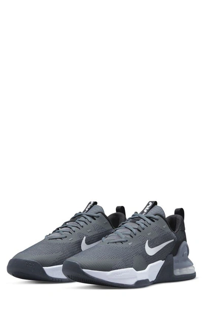 Nike Men's Air Max Alpha Trainer 5 Training Sneakers From Finish Line In Smoke Gray/dark Smoke Gray