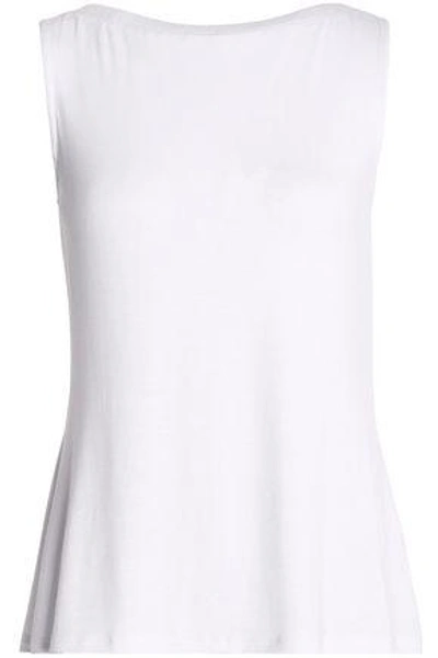 Bailey44 Bailey 44 Woman Lace-up Jersey Top White