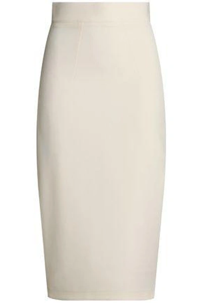 Safiyaa Woman Crepe Skirt Ivory