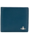 Vivienne Westwood Billfold Wallet In Blue