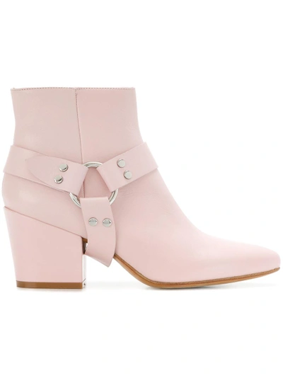Buttero Adjustable Strap Ankle Boots
